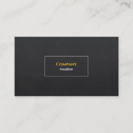Black Slate Business Card Visitenkarte