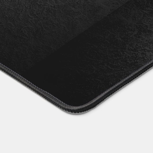 Black Slate Rock Design Schreibtischunterlage (Ecke)