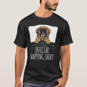 Black Sleep Mask Leonberger Offiziell Napping T-Shirt