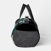 Black Small Duffel Bag Trend Abstrakt Green Gold Duffle Bag (Rechts)