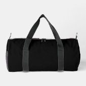 Black Small Gym Duffel Bag Trend Abstrakt Powdery Duffle Bag (Rückseite)