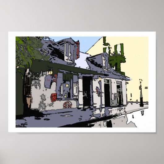 Black Smith Shop im französischen Viertel, Poster (Vorne)