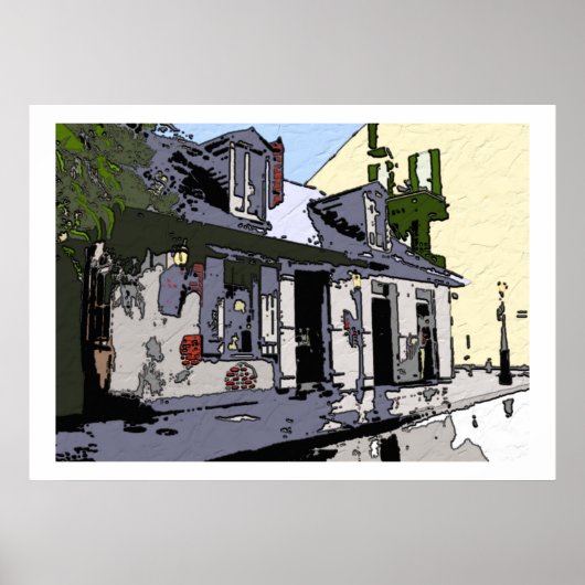 Black Smith Shop im französischen Viertel, Poster (Vorne)