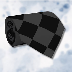 Black & Smoky Black Diamonds - elegant & zeitlos Krawatte