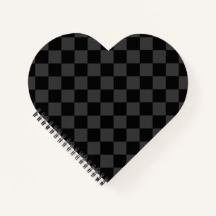 Black & Smoky Black Diamonds - elegant & zeitlos Notizblock