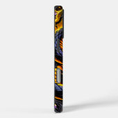 Black Snake Art Phone Case (Rückseite / Rechts)