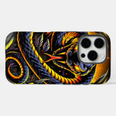 Black Snake Art Phone Case (Rückseite (Horizontal))