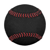Black Snake Skin Print Baseball (Rückseite)