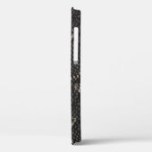 Black Snake Skin With Diamond Pattern Case-Mate iP iPhone Hülle (Rückseite / Links)
