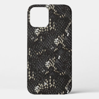 Black Snake Skin With Diamond Pattern Case-Mate iP iPhone Hülle