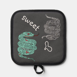 Black Snake Sweet Topflappen