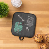 Black Snake Sweet Topflappen (Oben Unten)