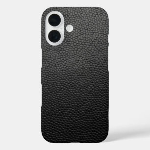 Black Snakeskin iPhone 16 Hülle