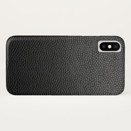 Black Snakeskin Case-Mate iPhone Hülle (Rückseite (Horizontal))