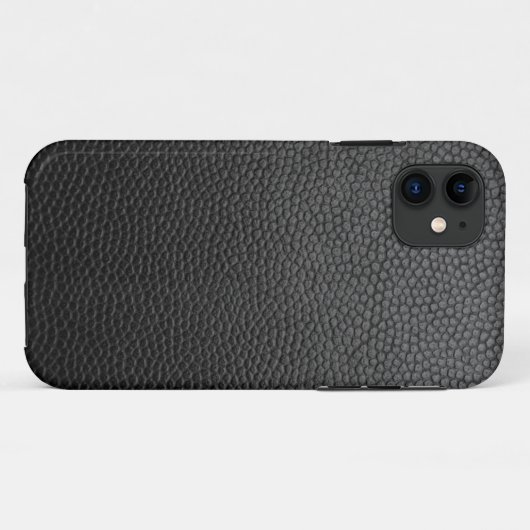 Black Snakeskin Case-Mate iPhone Hülle (Rückseite (Horizontal))