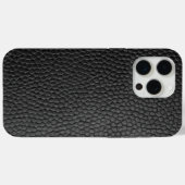 Black Snakeskin Case-Mate iPhone Hülle (Rückseite (Horizontal))