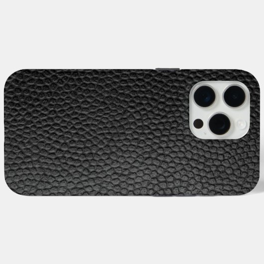 Black Snakeskin Case-Mate iPhone Hülle (Rückseite (Horizontal))