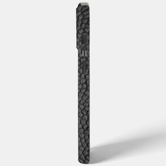 Black Snakeskin Case-Mate iPhone Hülle (Rückseite / Links)