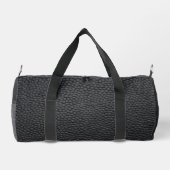 Black Snakeskin Duffle Bag (Rückseite)