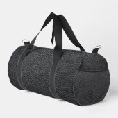 Black Snakeskin Duffle Bag (Rechte Ecke)