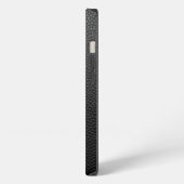 Black Snakeskin iPhone Hülle (Linke Seite)