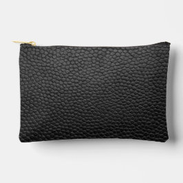 Black Snakeskin Zubehörtasche