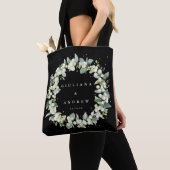 Black Snowberry+Eucalyptus Winter Wedding Tasche (Von Nahem)