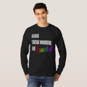 Black Social Workers are Essential T-Shirt (Vorne ganz)