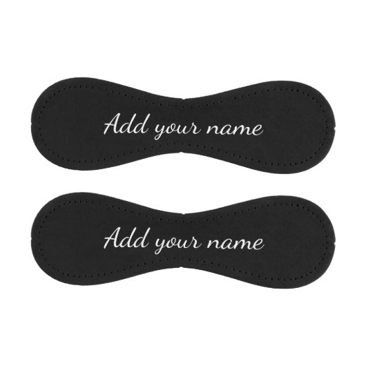 Black solid add name text message throw pillo baseball (Paneele)