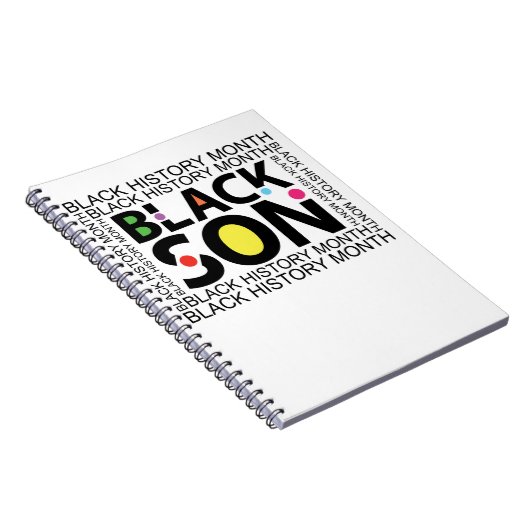 Black Son Black History Monte Notizblock (Rechte Seite)