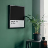 Black Song Album - Volle Breite Poster