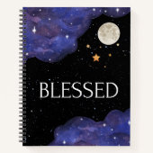 Black Space Concept Notizblock (Vorderseite)