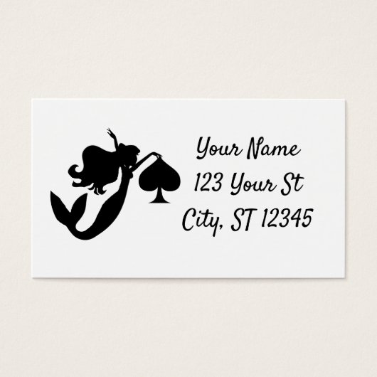 Black Spade Mermaid Silhouette Thunder_Cove (Vorderseite)