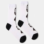 Black Spade Queen Thunder_Cove Socken (Rechts)