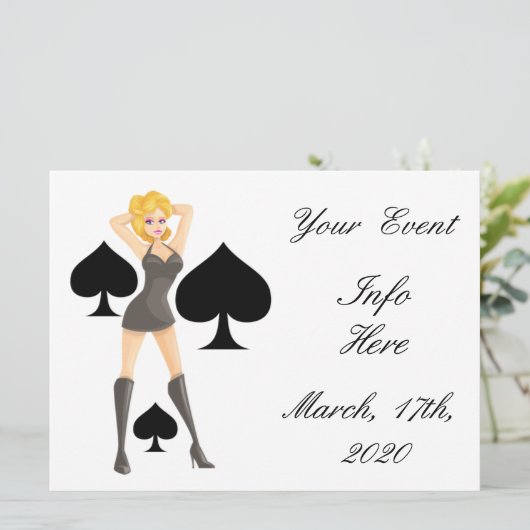 Black Spades Blonde Queen Thunder_Cove (Stehend Vorderseite)