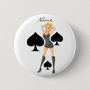 Black Spades Blonde Queen Thunder_Cove Button