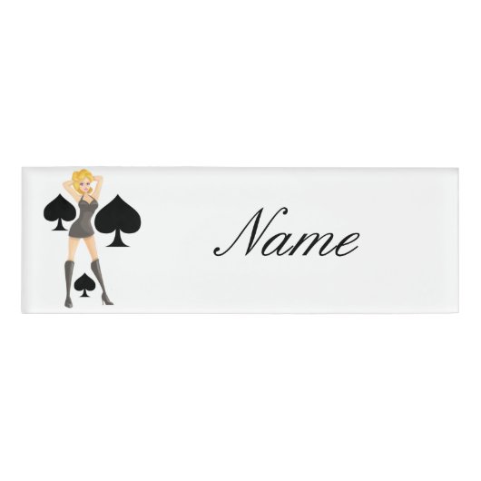 Black Spades Blonde Queen Thunder_Cove Namenschild (Vorderseite)