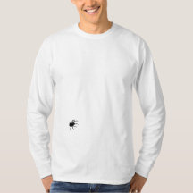 Black Spider Crawling T - Shirt