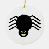 Black Spider Custom I Liebe Spiders Keramikornament (Vorne)