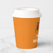 Black Spider Halloween-Party Pappbecher (Rechts)