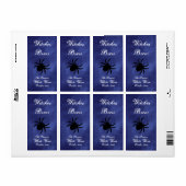 Black Spider in Purple Haze Wine Label (Vorne)