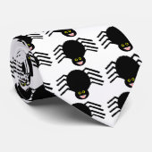 Black Spider Krawatte (Gerollt)