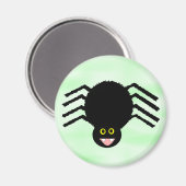 Black Spider Magnet (Vorderseite/Rückseite)