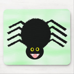 Black Spider Mousepad