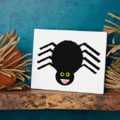 Black Spider Plaque Fotoplatte (Seite)