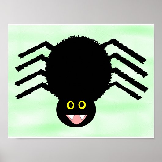 Black Spider Poster (Vorne)