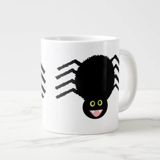 Black Spider Tasse (Vorderseite Rechts)
