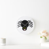 Black Spider Wall Clock Runde Wanduhr (Zuhause)