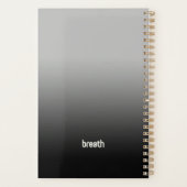 Black Spiral Planner – 2026 Breath Planer (Rückseite)