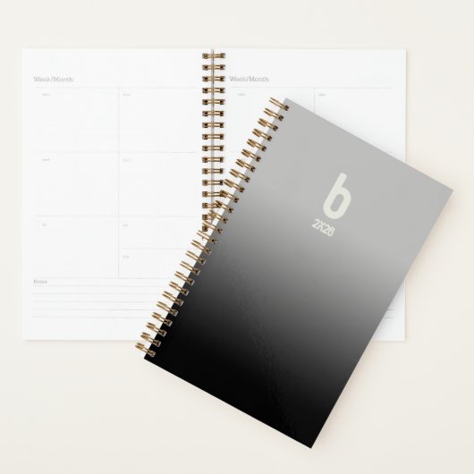 Black Spiral Planner  – 2026 Breath Planer (Anzeige)